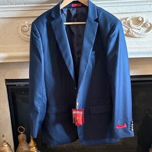 NWT GIOBERTI Men's Navy Blue Blazer men’s 38R